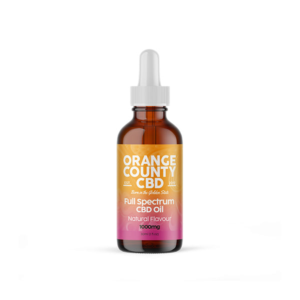 Orange County CBD 1000mg 30ml MCT Oil – Organic Coconut Oil 3 Orange County CBD 1000mg 30ml MCT Oil - Organic Coconut Oil
