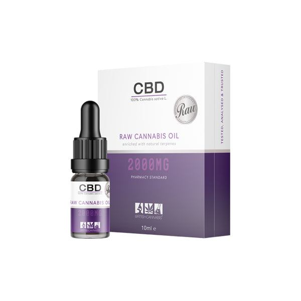 CBD by British Cannabis 2000mg CBD Raw Cannabis Oil – 10ml 3 CBD by British Cannabis 2000mg CBD Raw Cannabis Oil - 10ml