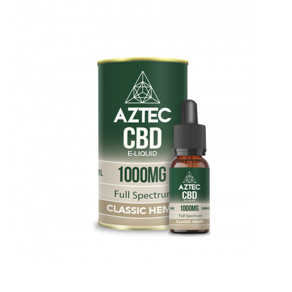 Aztec CBD 1000mg CBD Vaping Liquid 10ml (50PG/50VG) 9 Aztec CBD 1000mg CBD Vaping Liquid 10ml (50PG/50VG) - Image 7