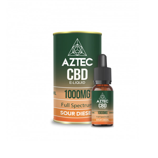 Aztec CBD 1000mg CBD Vaping Liquid 10ml (50PG/50VG) 6 Aztec CBD 1000mg CBD Vaping Liquid 10ml (50PG/50VG) - Image 4