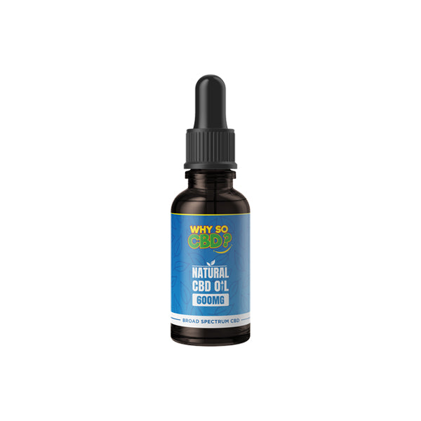 Why So CBD? 600mg Broad Spectrum CBD Natural Oil – 30ml 3 Why So CBD? 600mg Broad Spectrum CBD Natural Oil - 30ml
