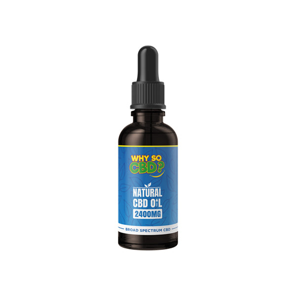 Why So CBD? 2400mg Broad Spectrum CBD Natural Oil – 50ml 3 Why So CBD? 2400mg Broad Spectrum CBD Natural Oil - 50ml