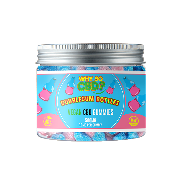 Why So CBD? 500mg CBD Small Vegan Gummies – 11 Flavours 3 Why So CBD? 500mg CBD Small Vegan Gummies - 11 Flavours