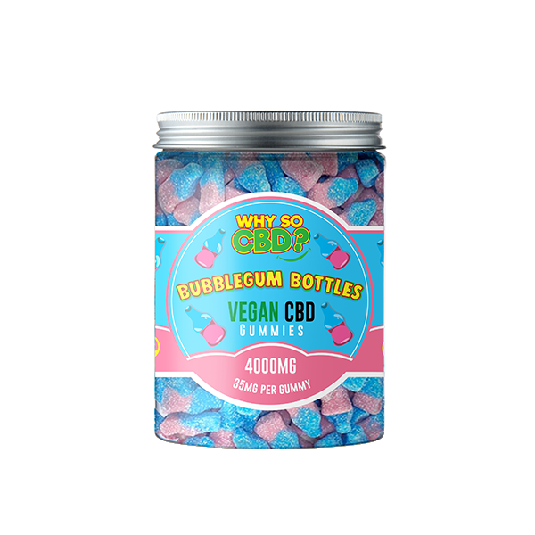 Why So CBD? 4000mg CBD Large Vegan Gummies – 11 Flavours 3 Why So CBD? 4000mg CBD Large Vegan Gummies - 11 Flavours