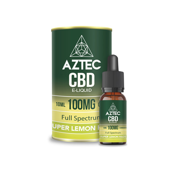 Aztec CBD 100mg CBD Vaping Liquid 10ml (50PG/50VG) 3 Aztec CBD 100mg CBD Vaping Liquid 10ml (50PG/50VG)