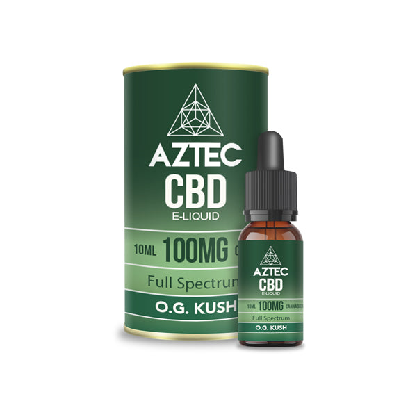 Aztec CBD 100mg CBD Vaping Liquid 10ml (50PG/50VG) 8 Aztec CBD 100mg CBD Vaping Liquid 10ml (50PG/50VG) - Image 6