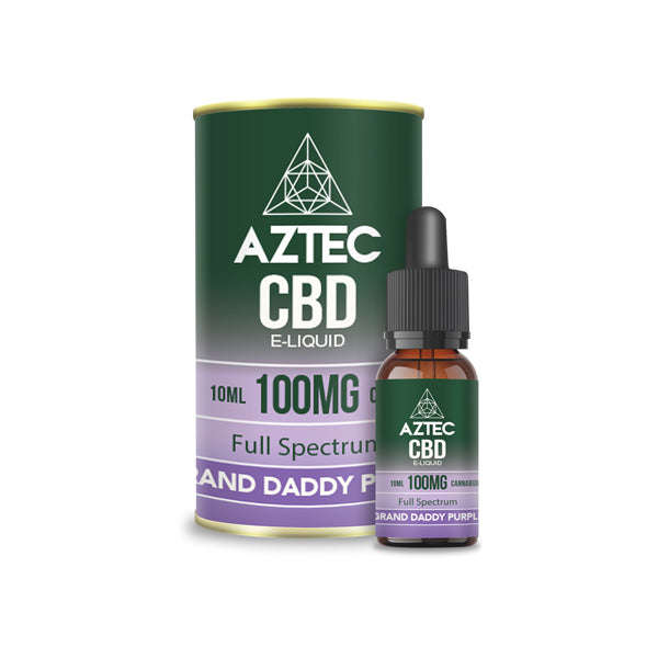 Aztec CBD 100mg CBD Vaping Liquid 10ml (50PG/50VG) 10 Aztec CBD 100mg CBD Vaping Liquid 10ml (50PG/50VG) - Image 8