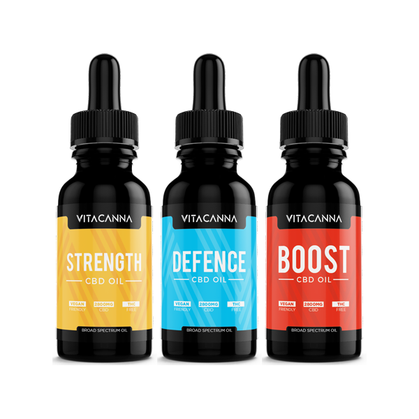 Vitacanna 2800mg Broad Spectrum CBD Oil – 30ml 4 Vitacanna 2800mg Broad Spectrum CBD Oil - 30ml - Image 2