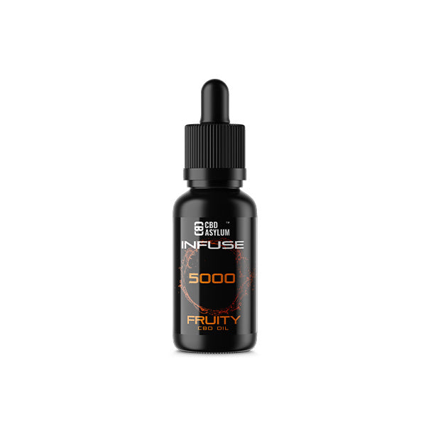 CBD Asylum Infuse 5000mg CBD Fruity Oil – 30ml (BUY 1 GET 2 FREE) 3 CBD Asylum Infuse 5000mg CBD Fruity Oil - 30ml (BUY 1 GET 2 FREE)