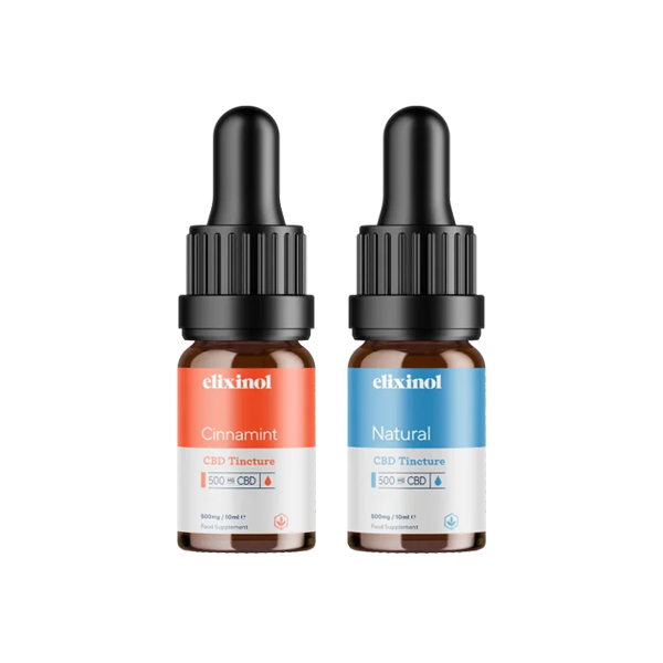 Elixinol 500mg CBD Oil Tinctures – 10ml 4 Elixinol 500mg CBD Oil Tinctures - 10ml - Image 2