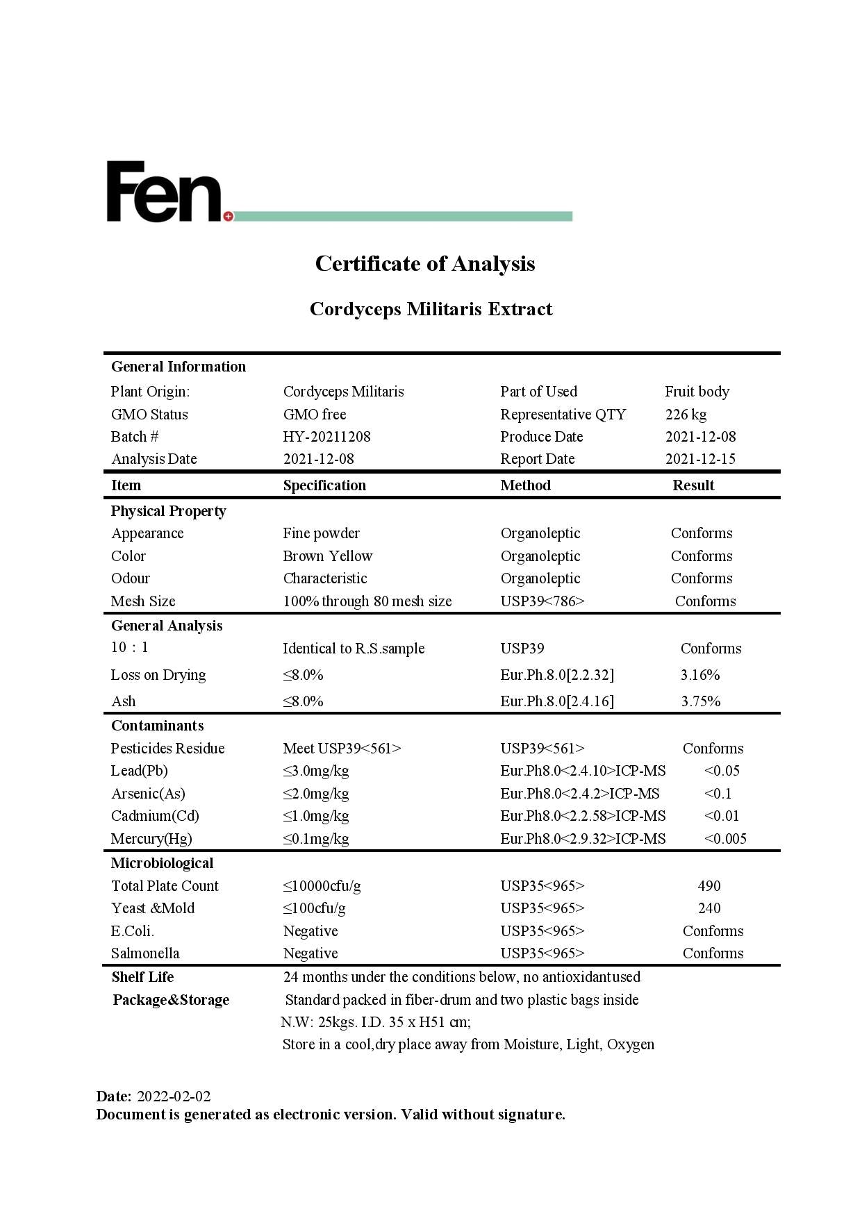 The Shroom Shop Cordyceps Mushroom 90000mg Powder 4 The Shroom Shop Cordyceps Mushroom 90000mg Powder - Image 2