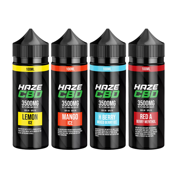 Haze 3500mg CBD E-Liquid 100ml (50VG/50PG) 8 Haze 3500mg CBD E-Liquid 100ml (50VG/50PG) - Image 6