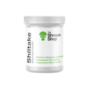 The Shroom Shop Shiitake Mushroom 90000mg Powder The Shroom Shop Shiitake Mushroom 90000mg Powder