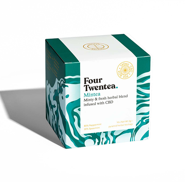 Four Twentea Mint 10mg CBD Tea – Mintea 3 Four Twentea Mint 10mg CBD Tea - Mintea