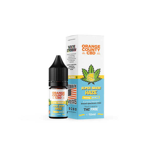 Orange County CBD Cali Range 300mg CBD 10ml E-liquid (60VG/40PG) 12 Orange County CBD Cali Range 300mg CBD 10ml E-liquid (60VG/40PG) - Image 10