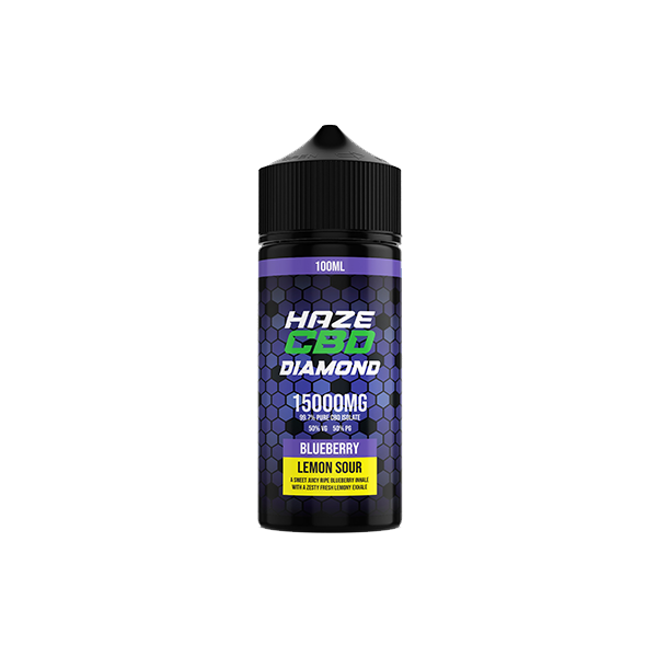 Haze CBD Diamond 15000mg CBD E-Liquid 100ml 6 Haze CBD Diamond 15000mg CBD E-Liquid 100ml - Image 4