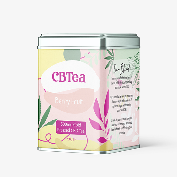CBTea 500mg Cold Pressed Full Spectrum CBD Berry Fruit Tea – 200g 3 CBTea 500mg Cold Pressed Full Spectrum CBD Berry Fruit Tea - 200g