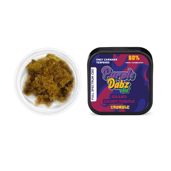 Purple Dank 60% Full Spectrum Crumble – 1.0g (BUY 1 GET 1 FREE) 15 Purple Dank 60% Full Spectrum Crumble - 1.0g (BUY 1 GET 1 FREE) - Image 13