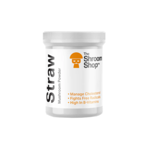 The Shroom Shop Straw Mushroom 90000mg Powder The Shroom Shop Straw Mushroom 90000mg Powder
