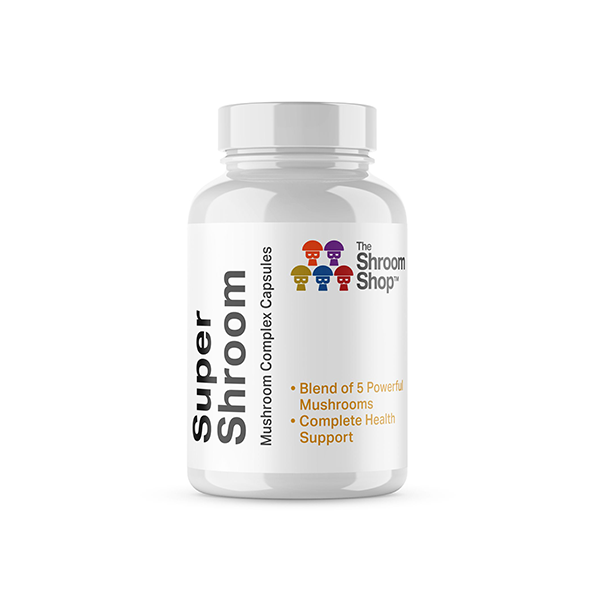 The Shroom Shop Super Shroom Complex 750mg Capsules – 150 Caps 3 The Shroom Shop Super Shroom Complex 750mg Capsules - 150 Caps