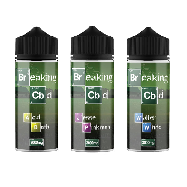Breaking CBD 3000mg CBD E-Liquid 120ml (50VG/50PG) 6 Breaking CBD 3000mg CBD E-Liquid 120ml (50VG/50PG) - Image 4