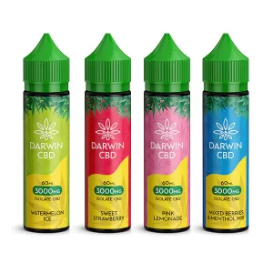 Darwin 3000mg CBD Isolate E-Liquid 60ml Darwin 3000mg CBD Isolate E-Liquid 60ml