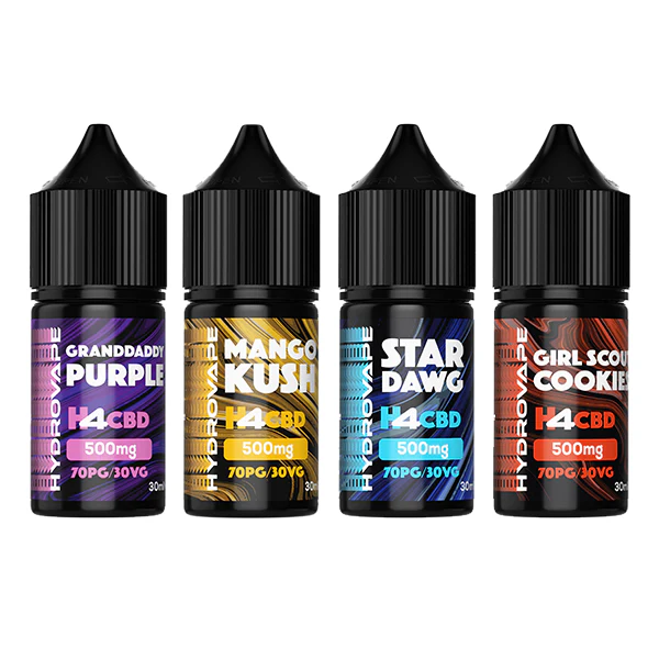 Hydrovape 500mg H4 CBD E-liquid 30ml (70VG/30PG) 3 Hydrovape 500mg H4 CBD E-liquid 30ml (70VG/30PG)