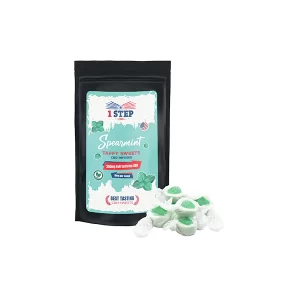 1 Step CBD 250mg Full Spectrum CBD Spearmint Taffy Grab Bag – 150g