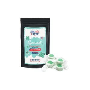 1 Step CBD 100mg Full Spectrum CBD Spearmint Taffy Grab Bag – 60g